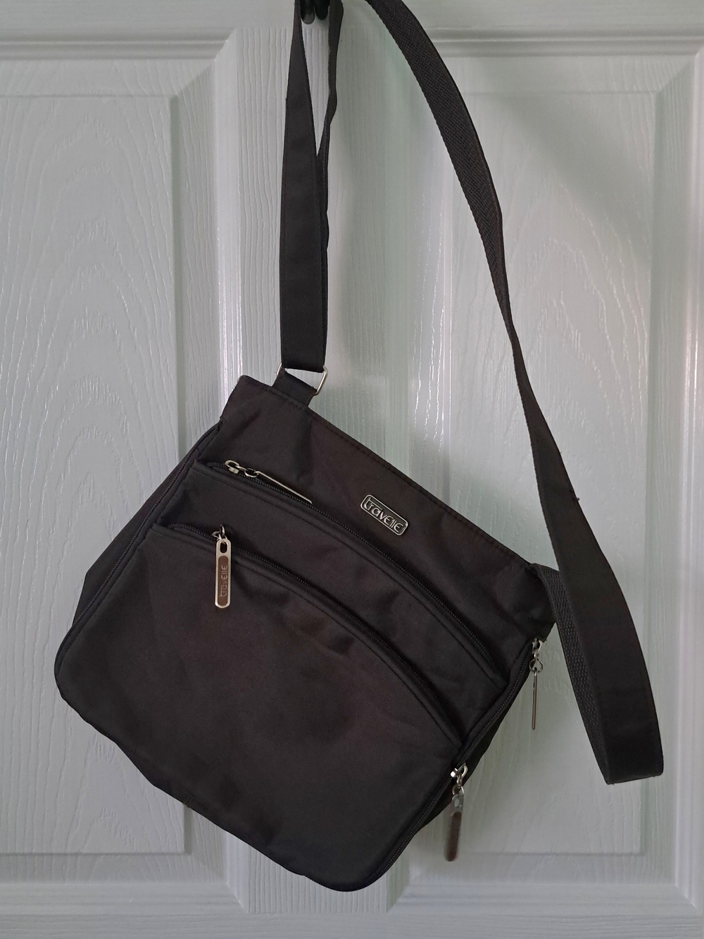 Brown Crossbody Organizer Travel Bag - Picture 2 of 9